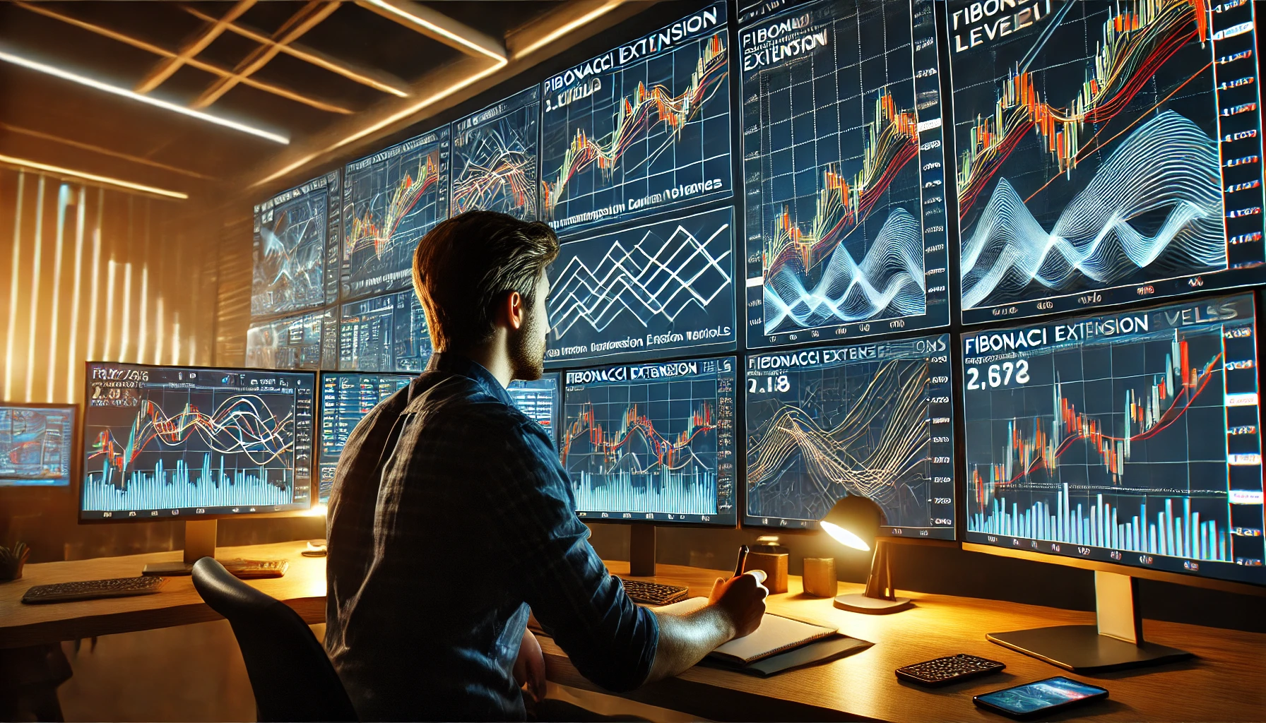 Fibonacci extension trend trading