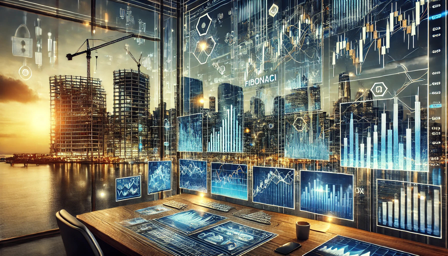 Trading building permits with Fibonacci levels