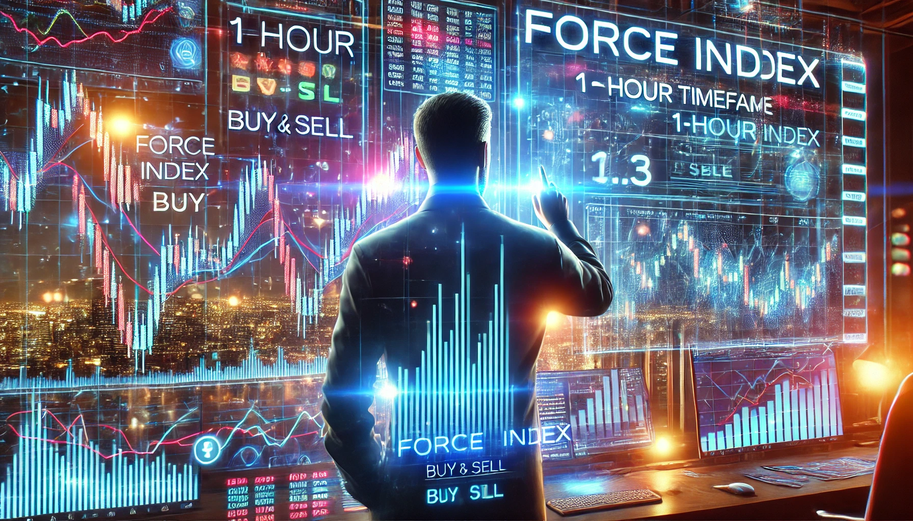 1-Hour force index trading technique