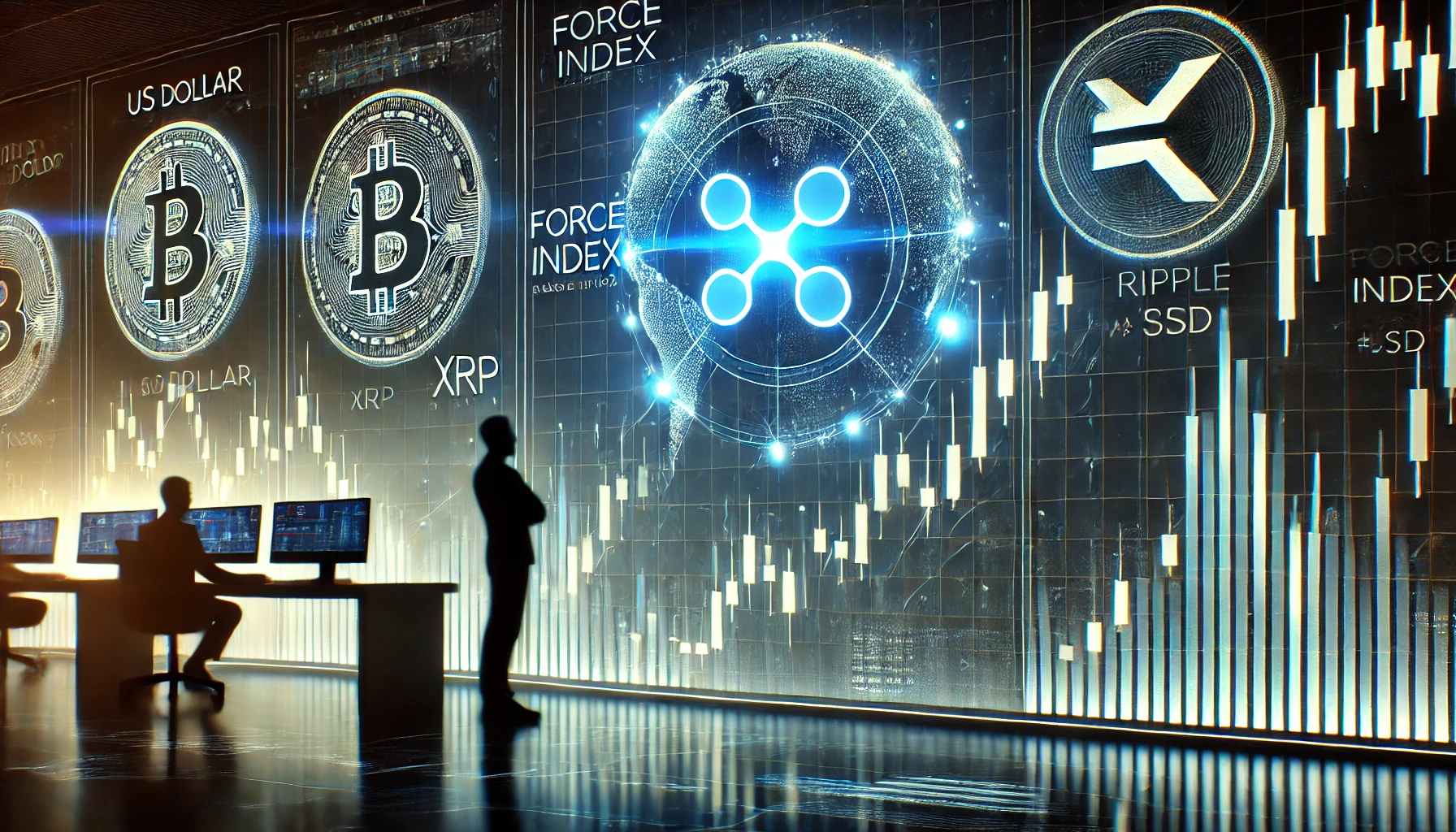 Force Index strategy for Ripple/USD