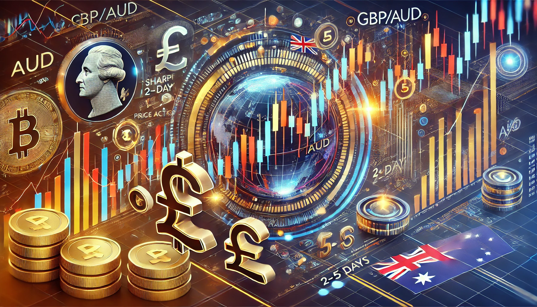 British Pound Australian Dollar 2-5 day tactics