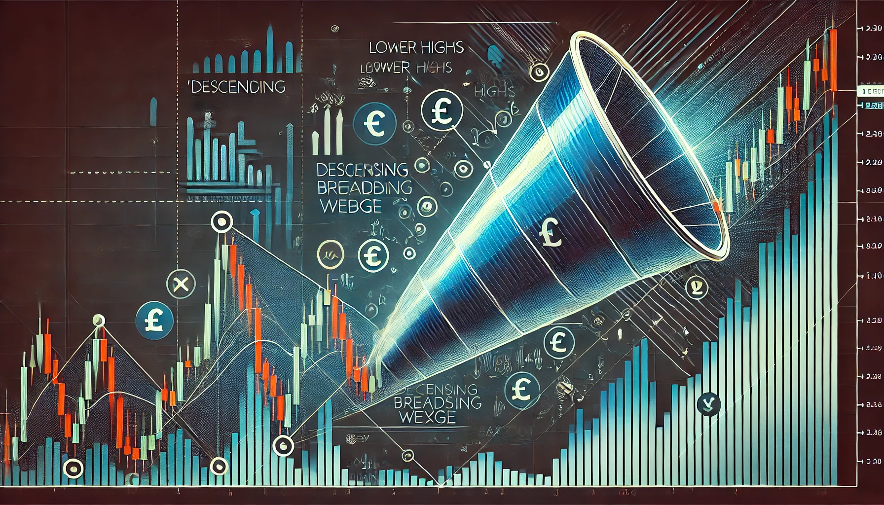 GBP/NZD wedge pattern analysis