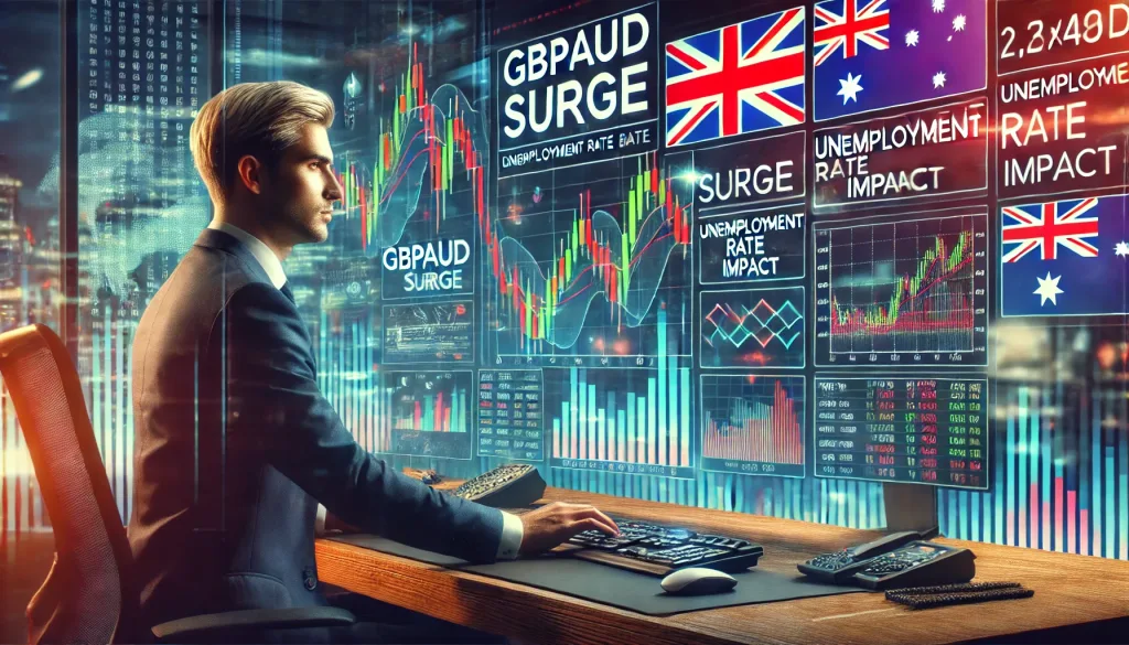 Trading GBPAUD with employment data