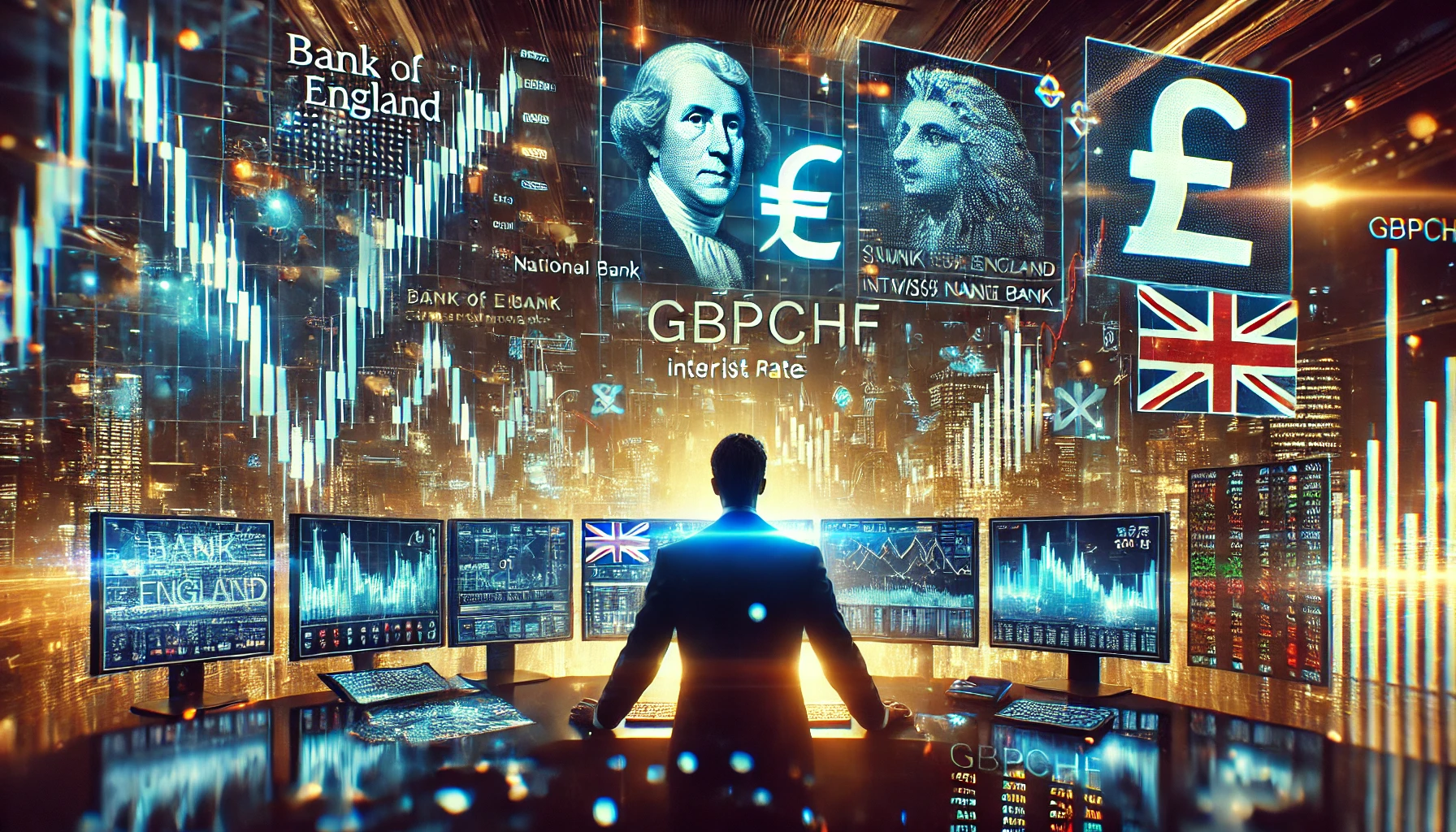 GBPCHF trading strategy for interest rate announcements