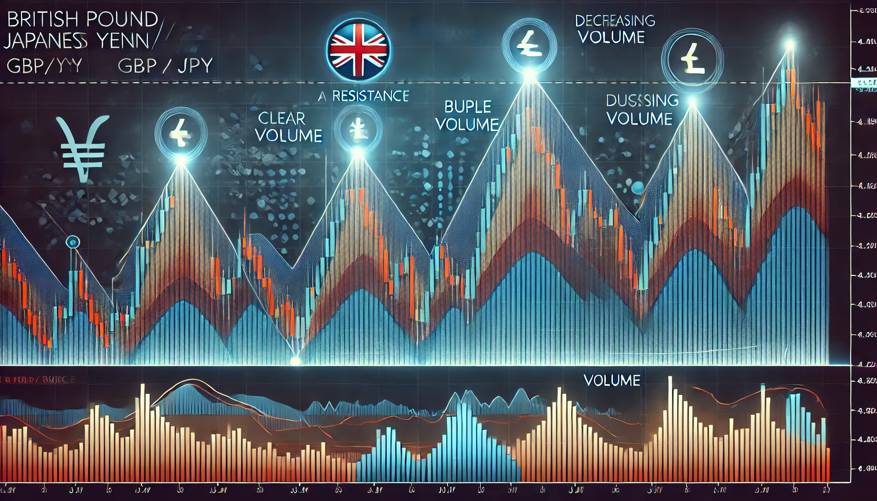 GBP/JPY triple top trading strategy