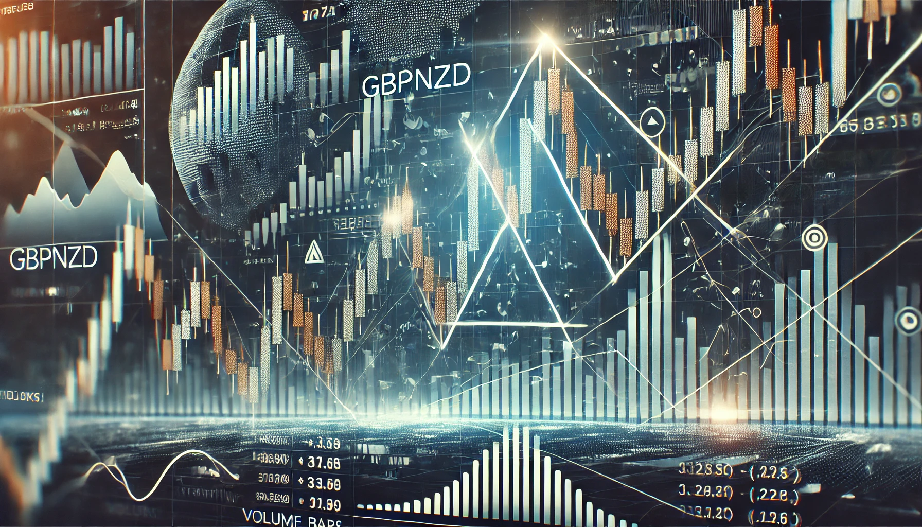 GBPNZD descending triangle strategy
