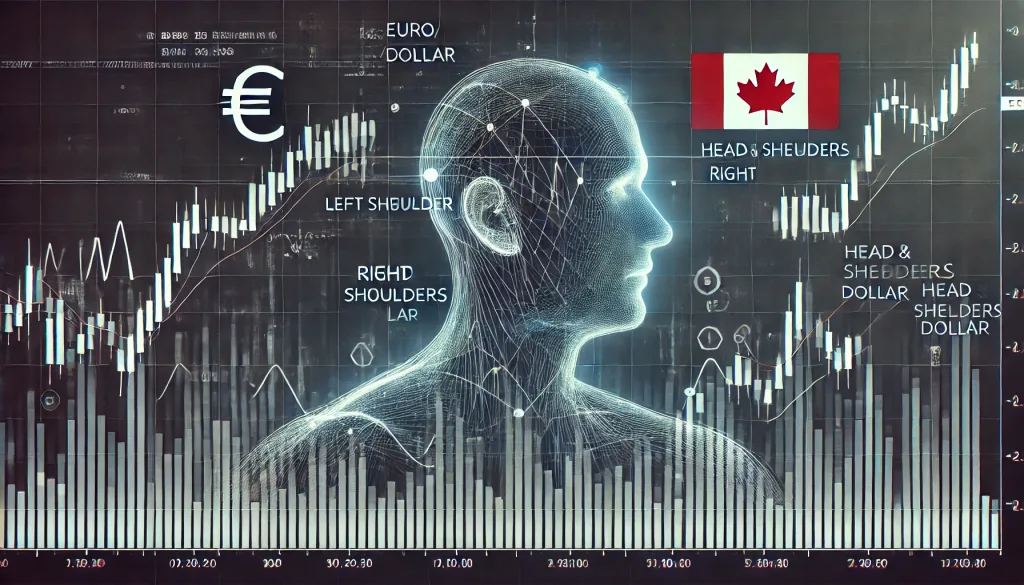 Euro Canadian Dollar trend reversal pattern