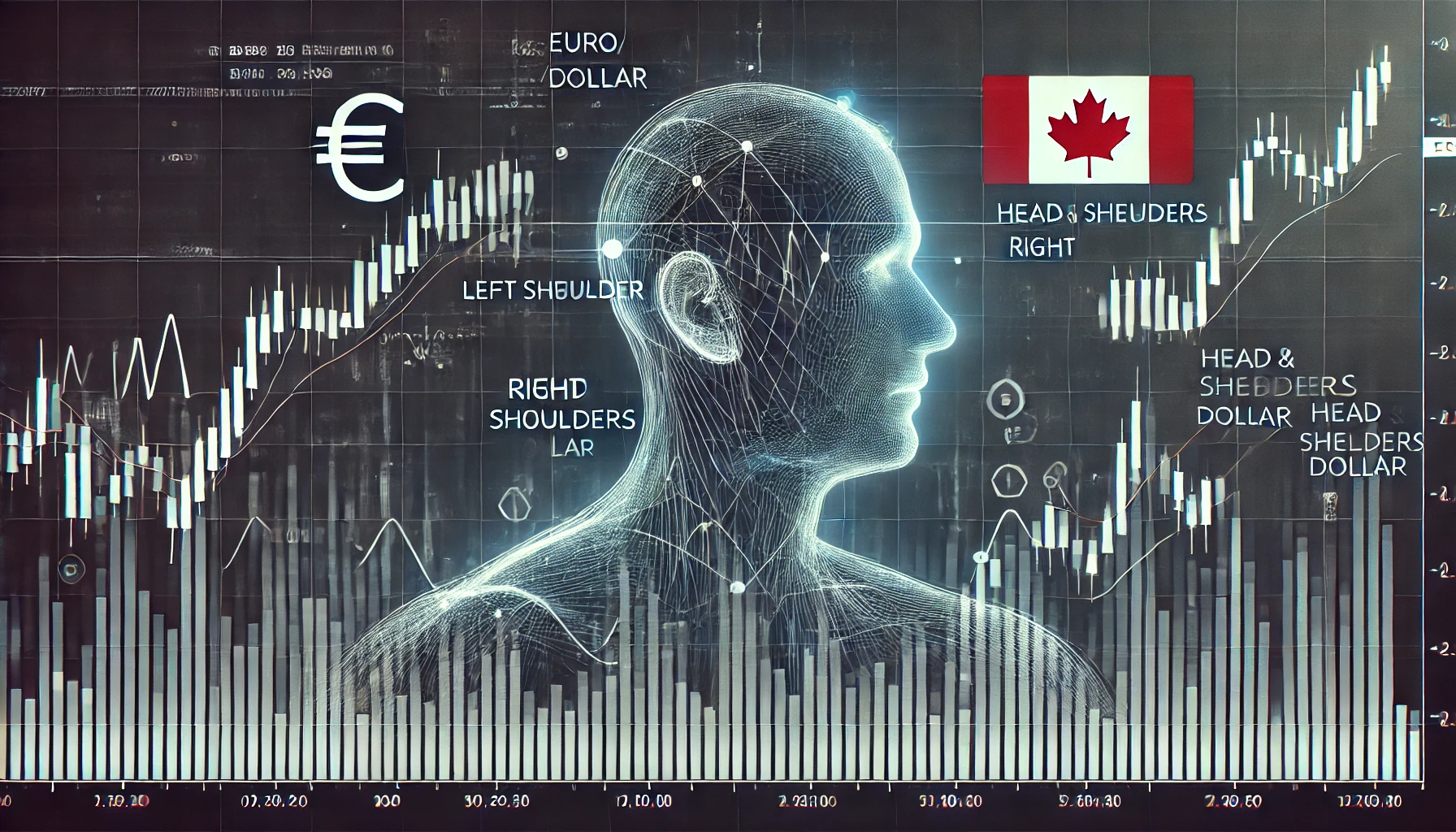Euro Canadian Dollar trend reversal pattern