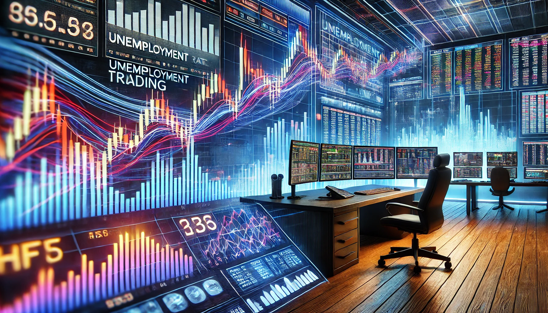 High-frequency trading unemployment data