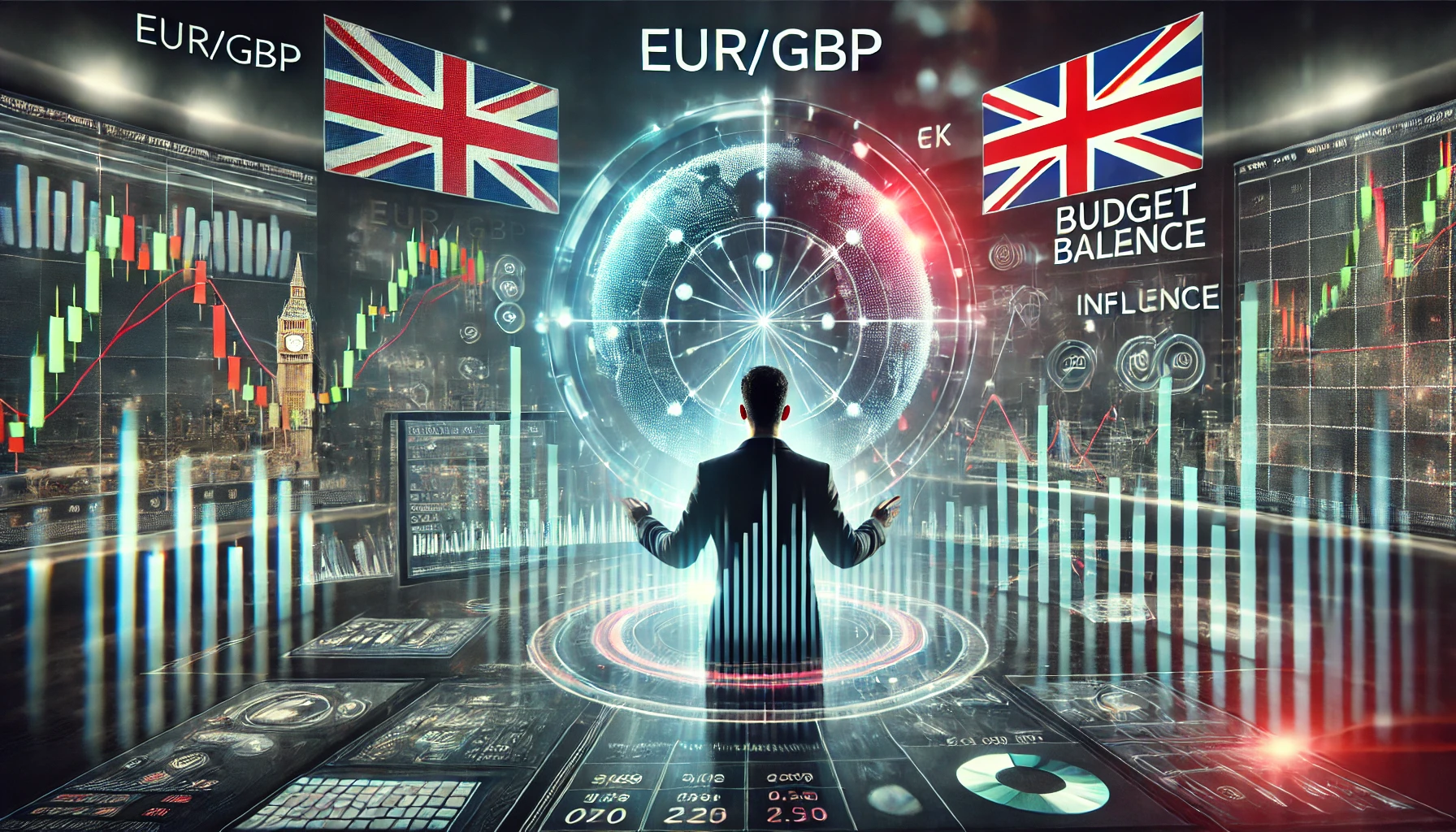 Trading EUR/GBP with budget balance