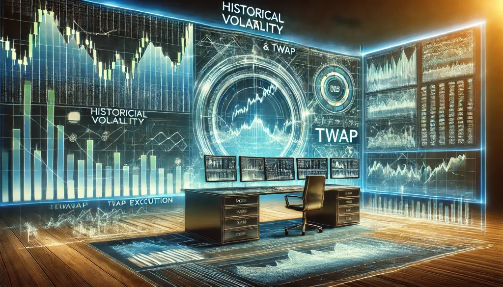 Historical Volatility and TWAP strategy