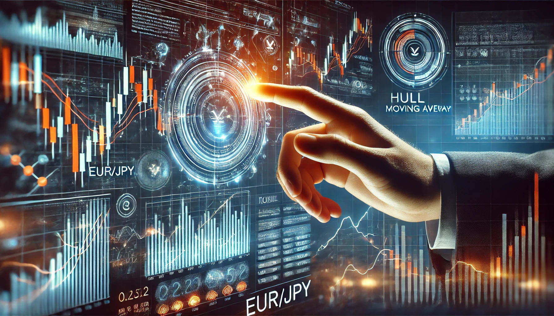 EURJPY trend trading with HMA