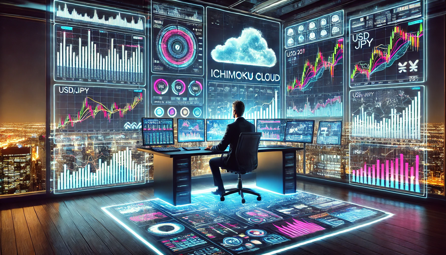 Ichimoku Cloud trading strategy for USD/JPY