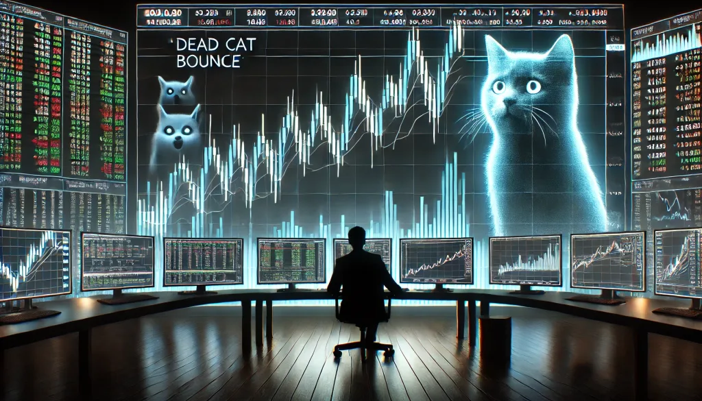 Intraday trading dead cat bounce