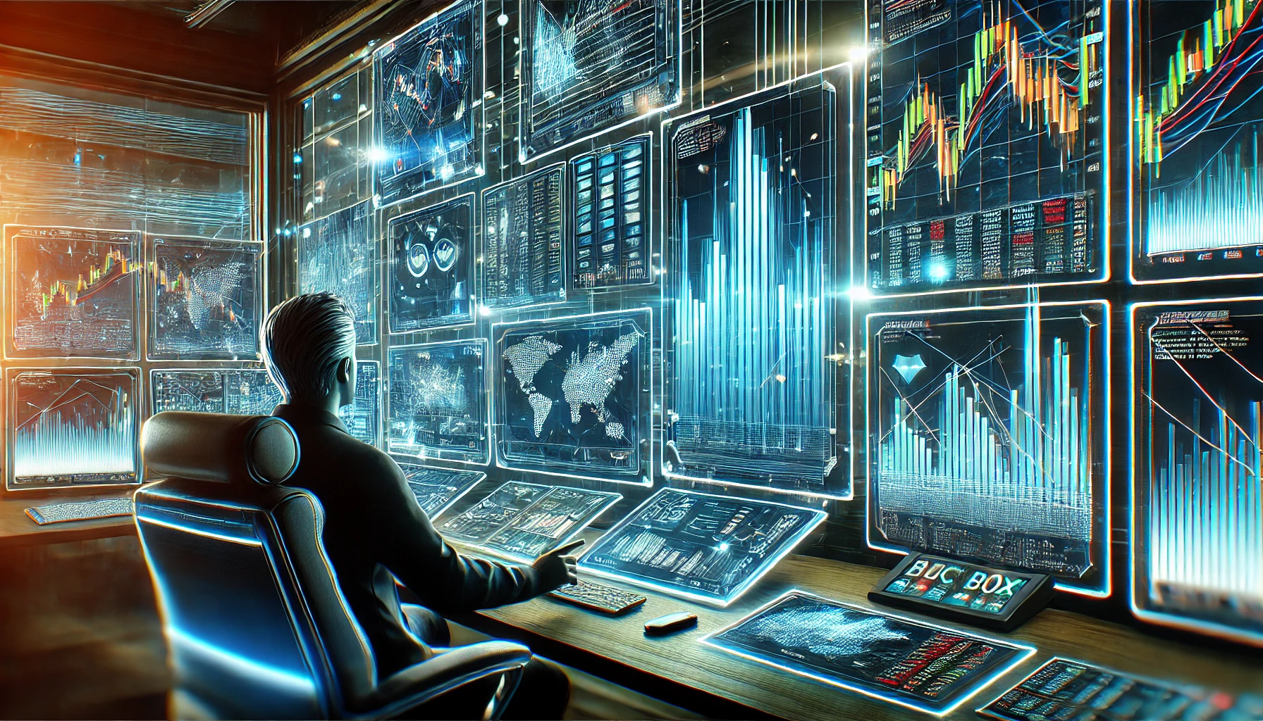 Trading liquid markets with black boxes