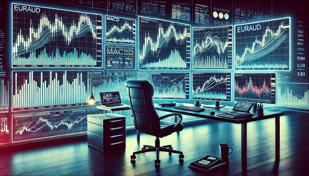 MACD strategy for EURAUD