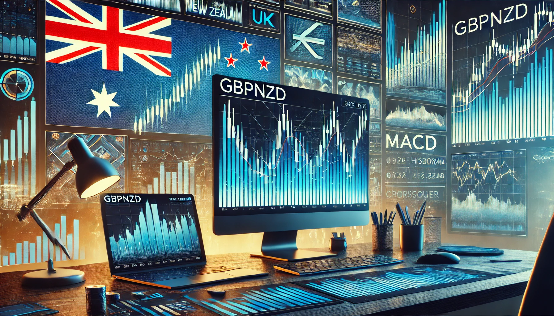 MACD trading technique for GBPNZD
