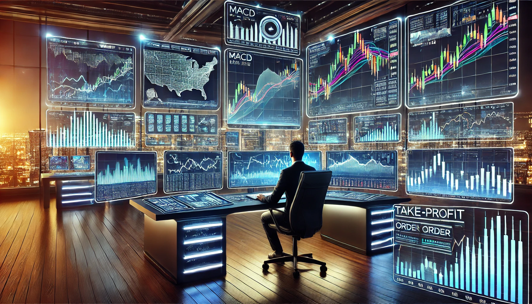 MACD strategy for take-profit orders