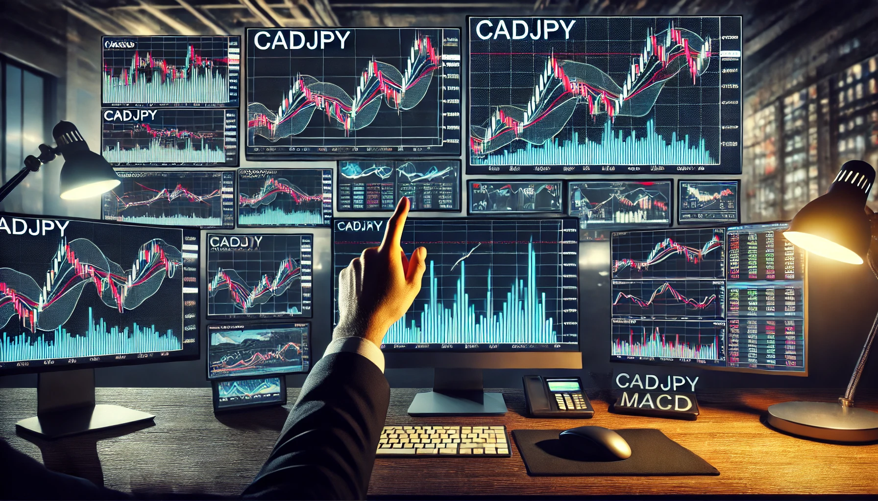 MACD strategy for CADJPY