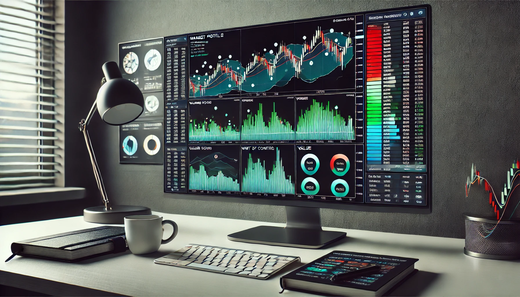 Market profile drawdown reduction technique
