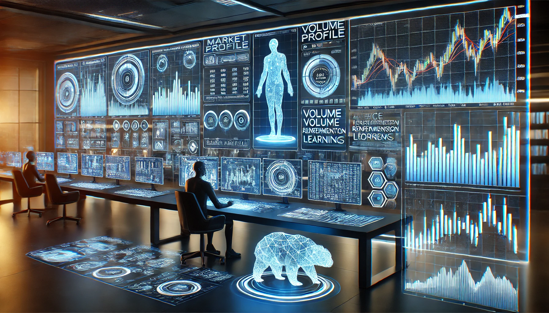 Market Profile trading with AI models