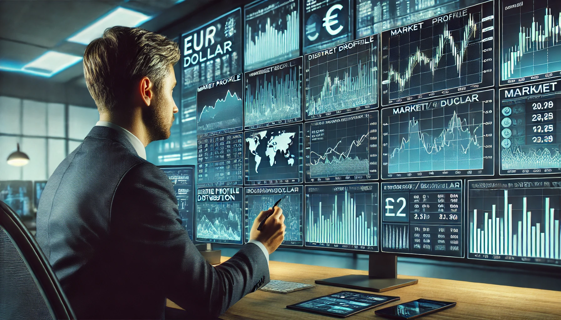 Trading EUR/USD with Market Profile