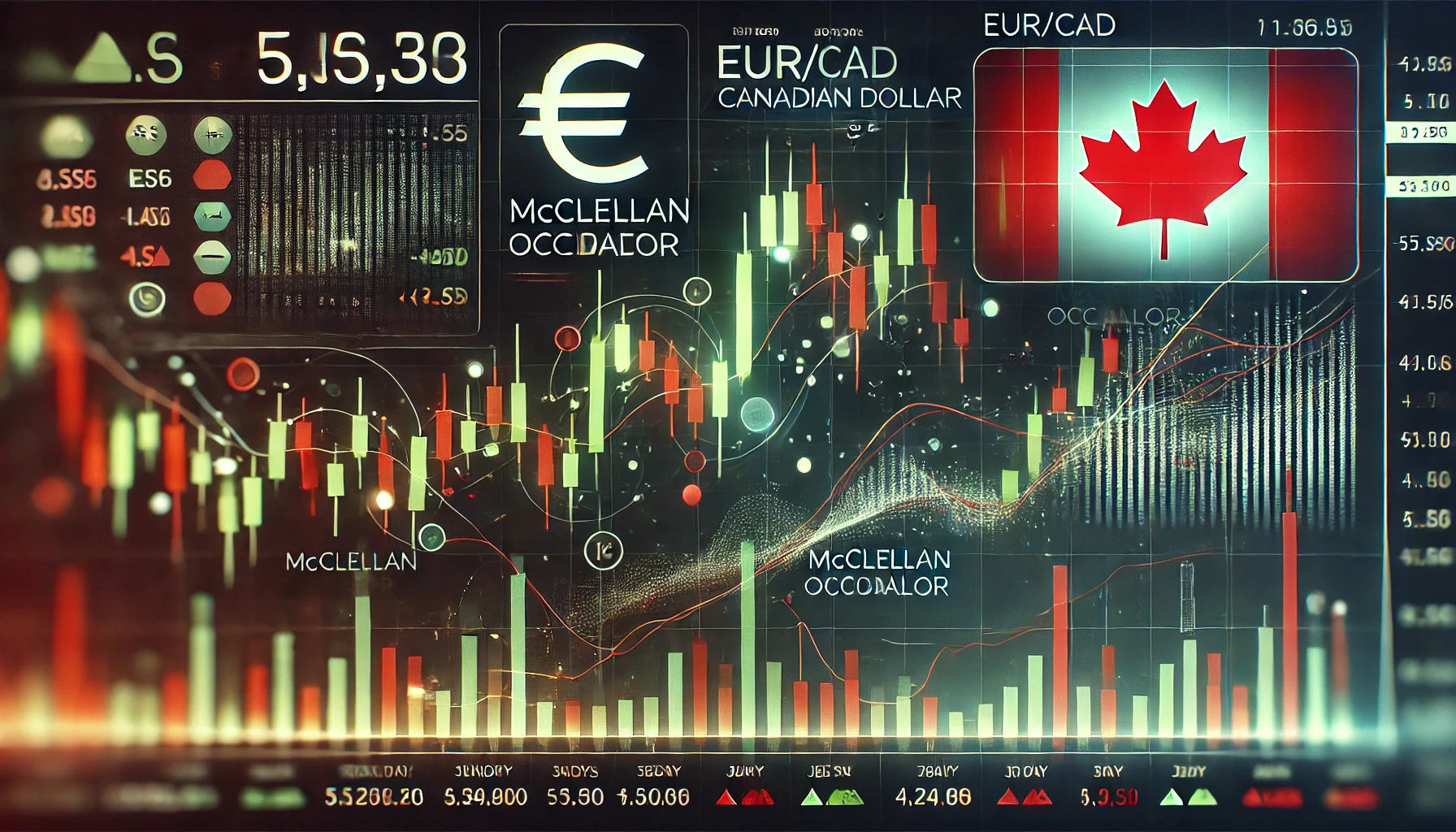 McClellan Oscillator strategy for EUR/CAD