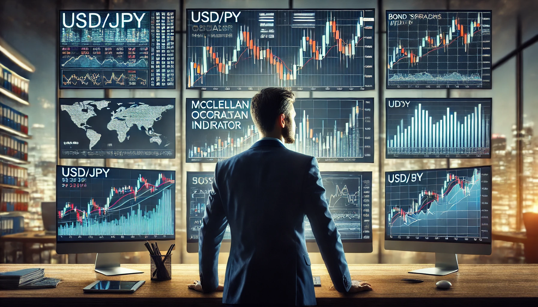 McClellan Oscillator trading technique USD/JPY