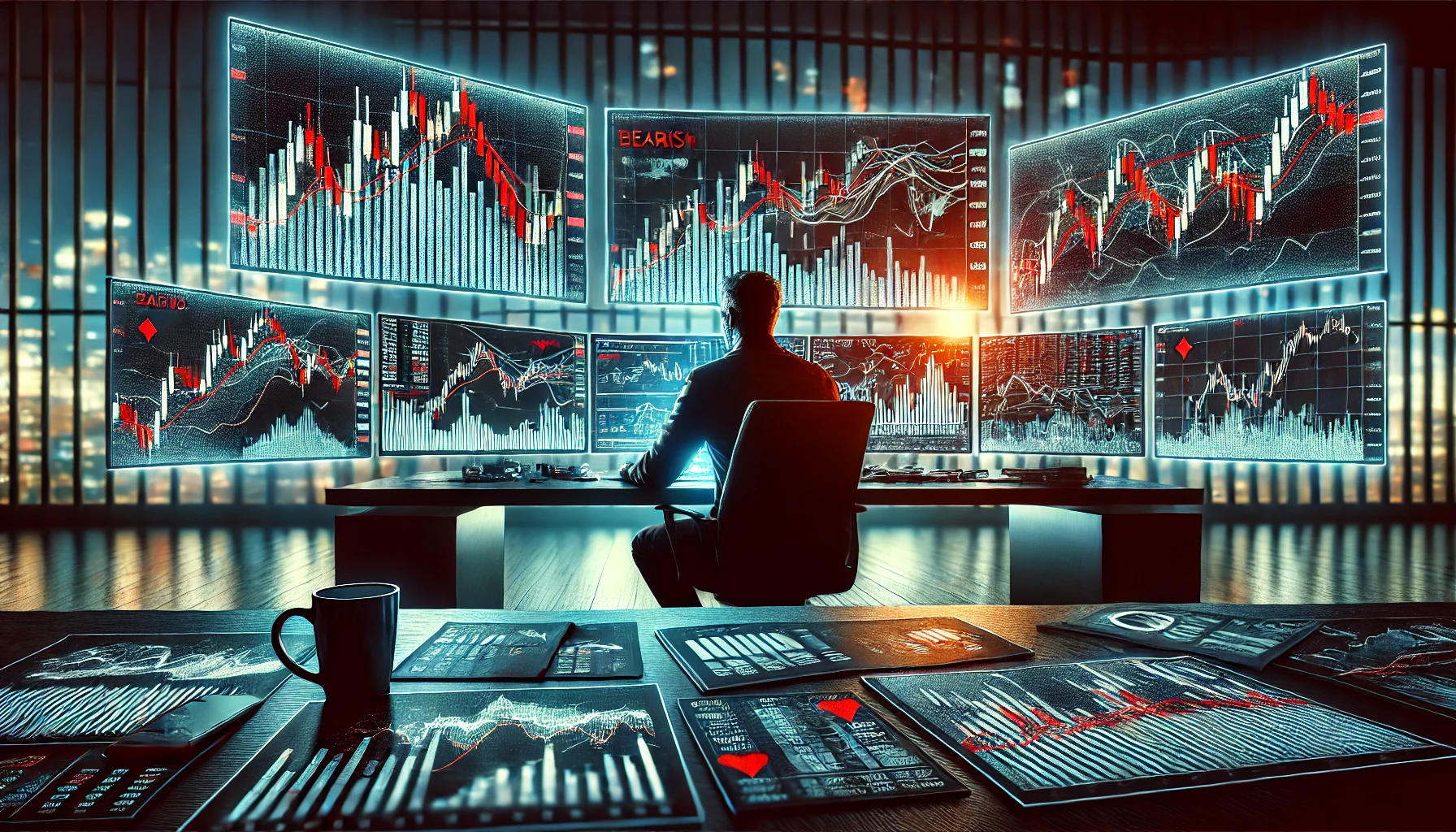Bearish momentum trading strategy