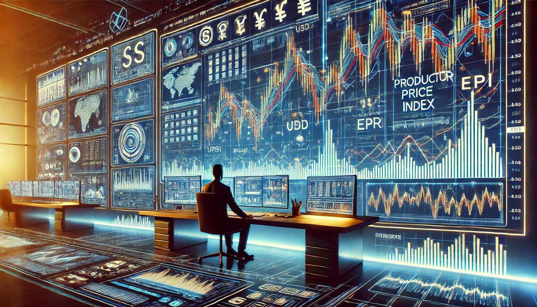 Monthly Forex chart with PPI data