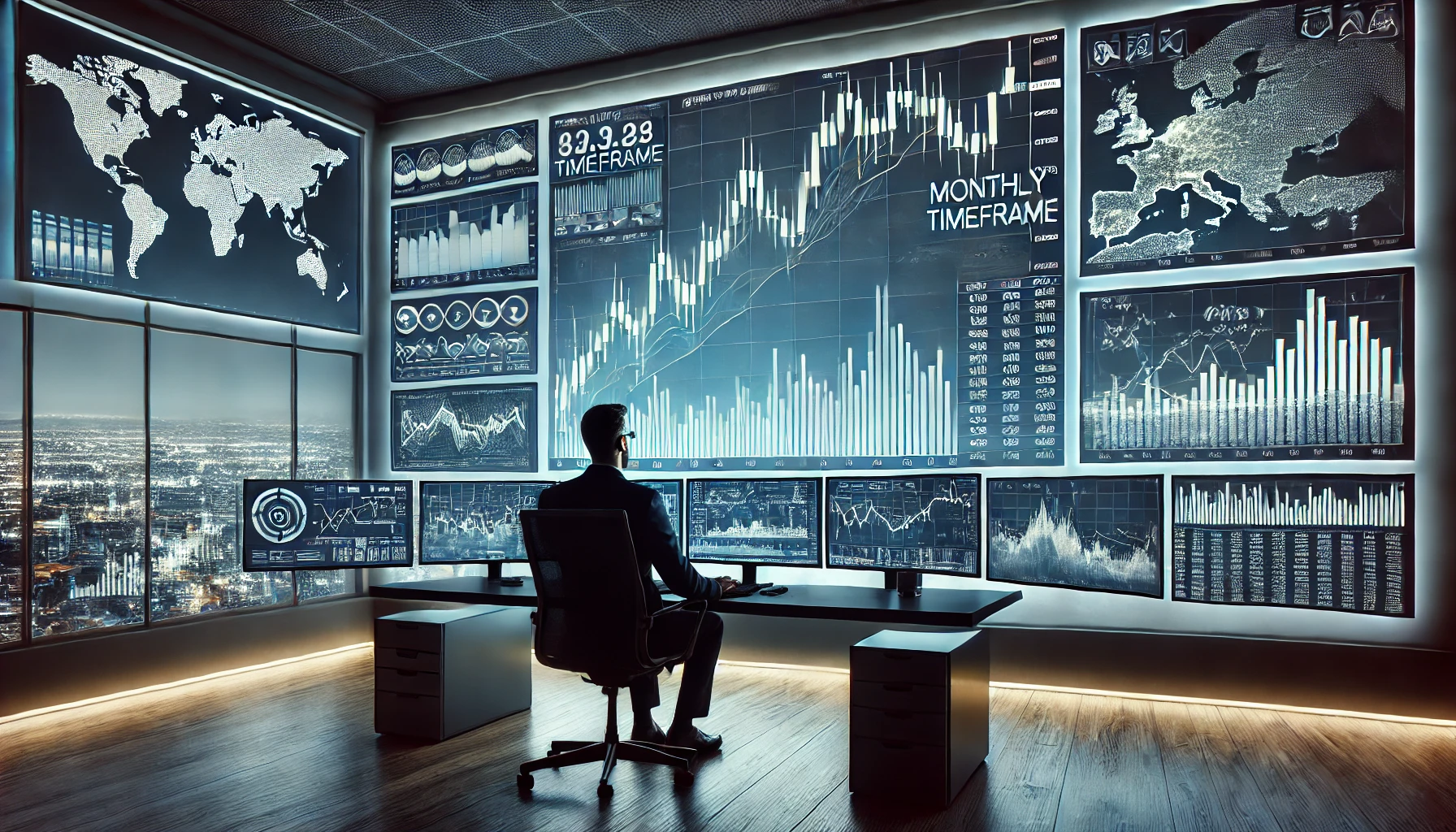 Monthly chart scenario planning