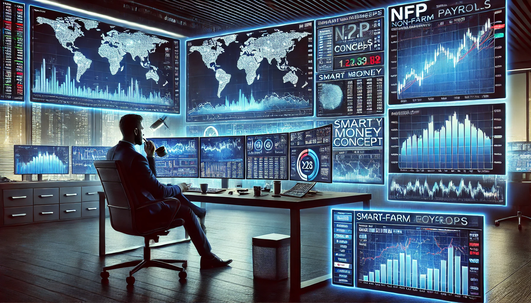 NFP trading using smart money concepts