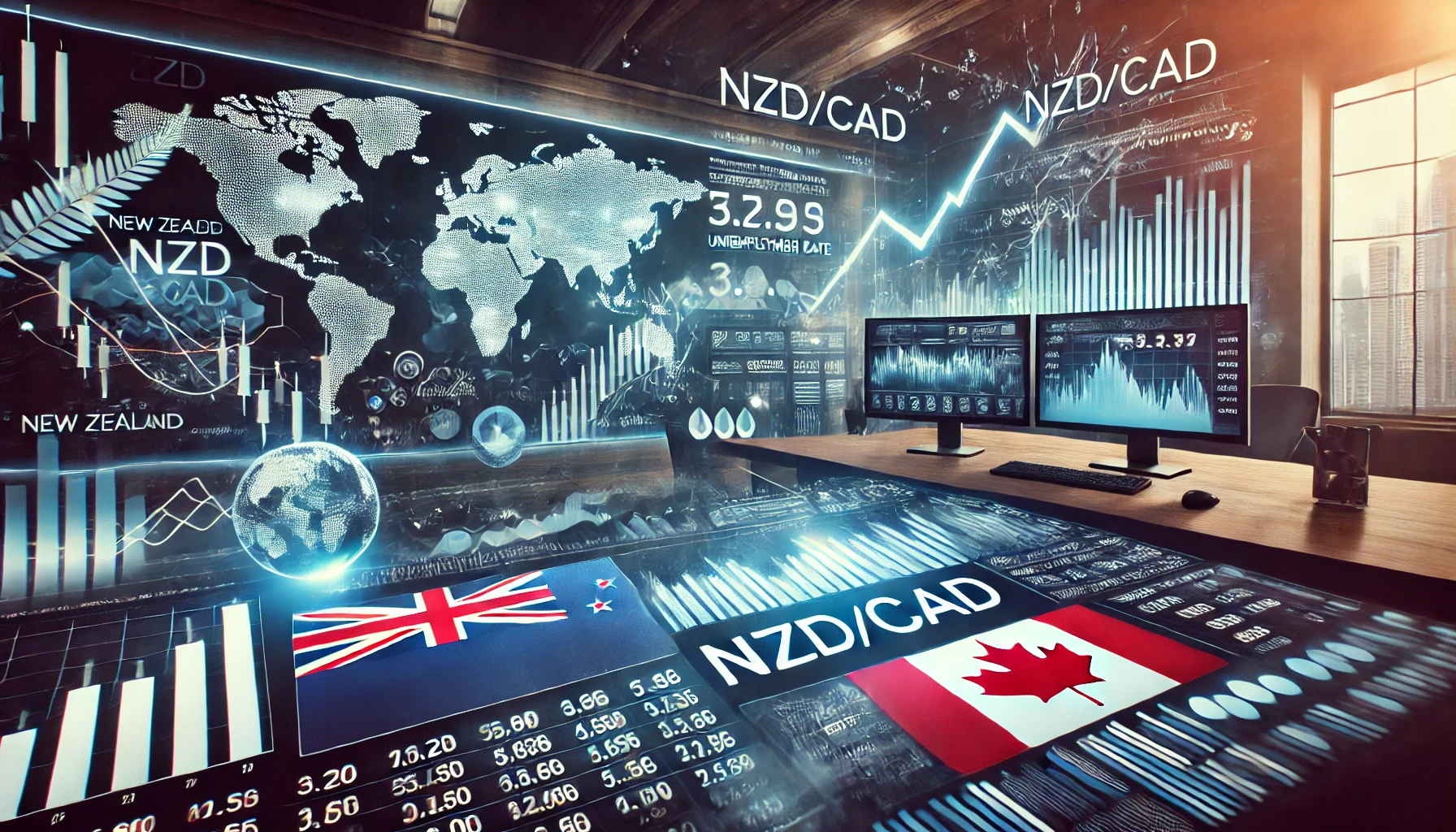 Trading unemployment rate for NZD/CAD