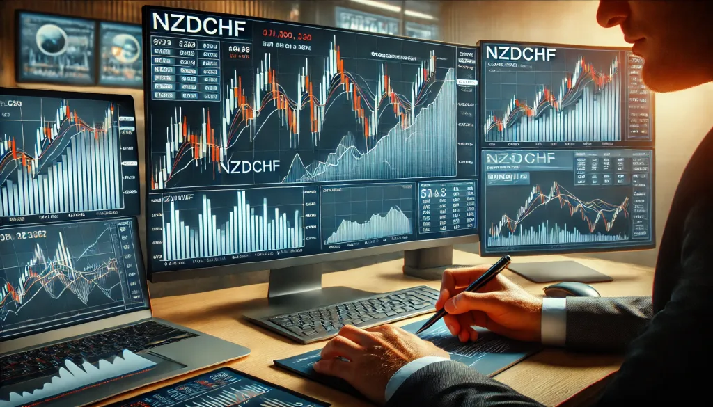NZDCHF bearish pattern trading