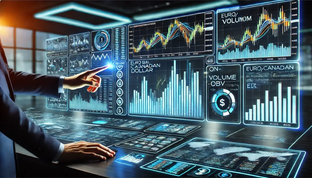 OBV trading technique for EUR/CAD