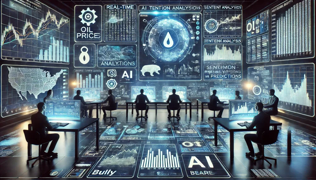 Sentiment analysis for oil trading