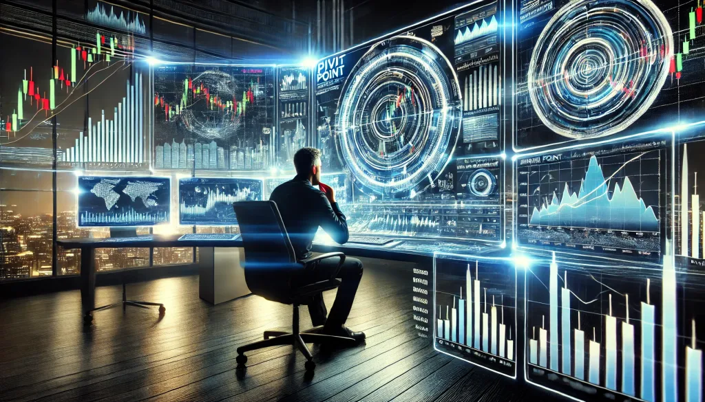 How to use pivot points and broadening formations in Forex
