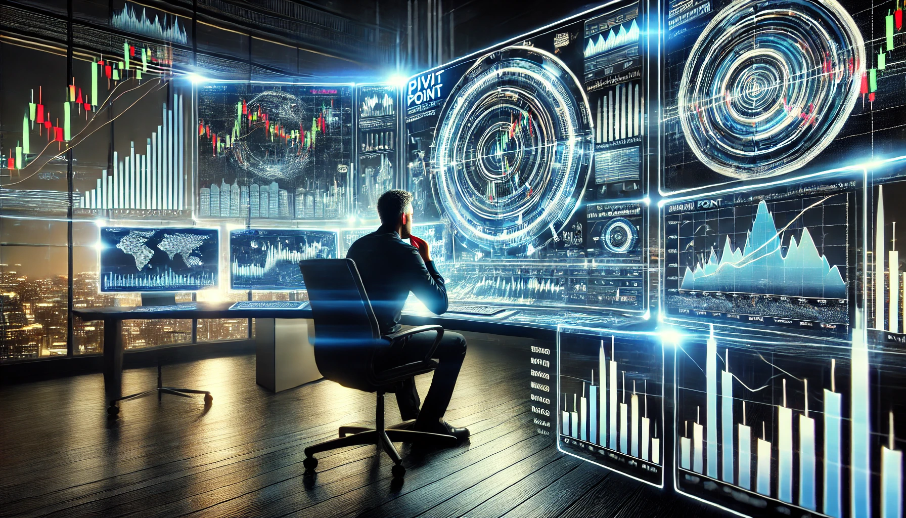How to use pivot points and broadening formations in Forex