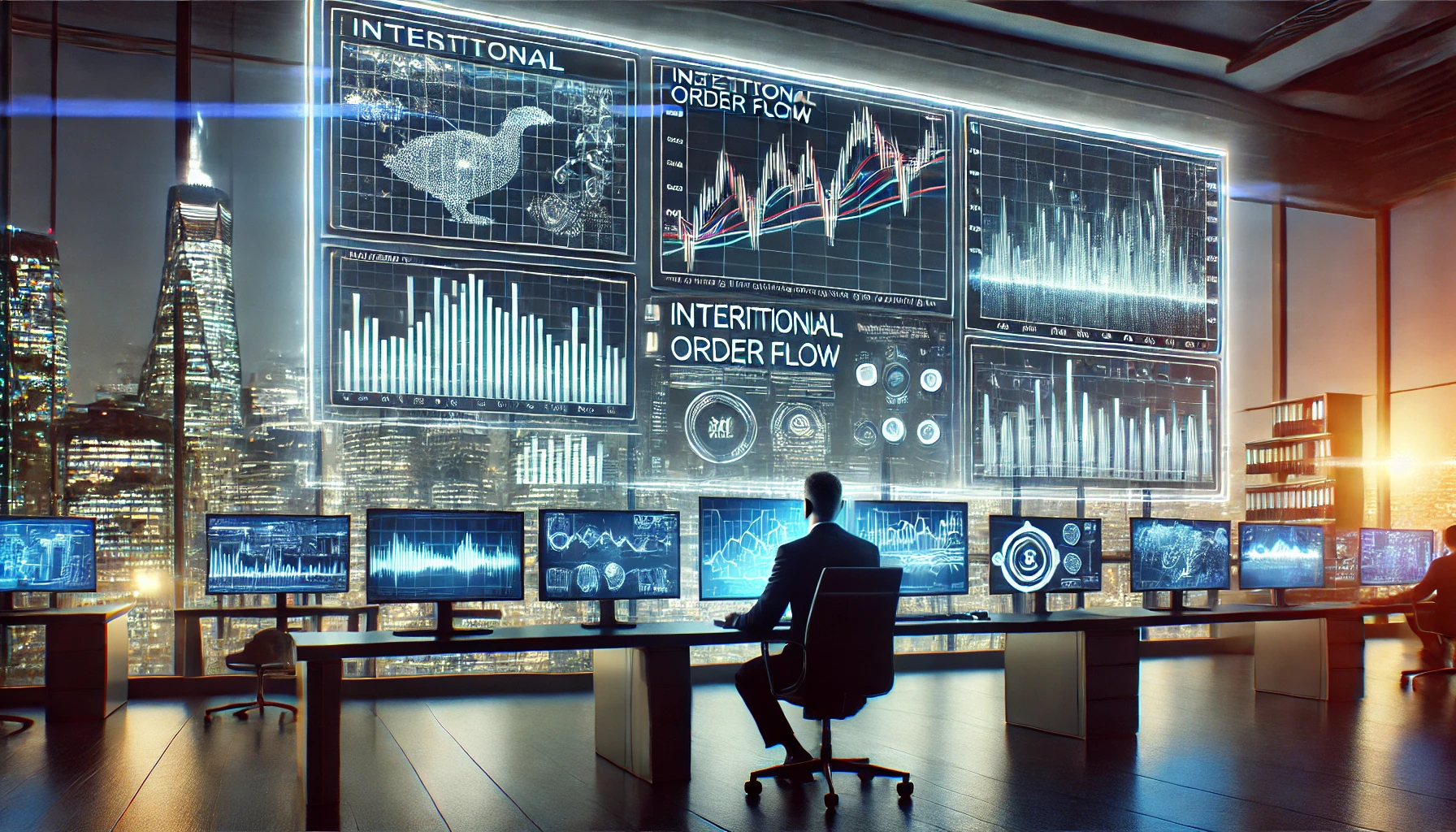 Institutional order flow trading technique