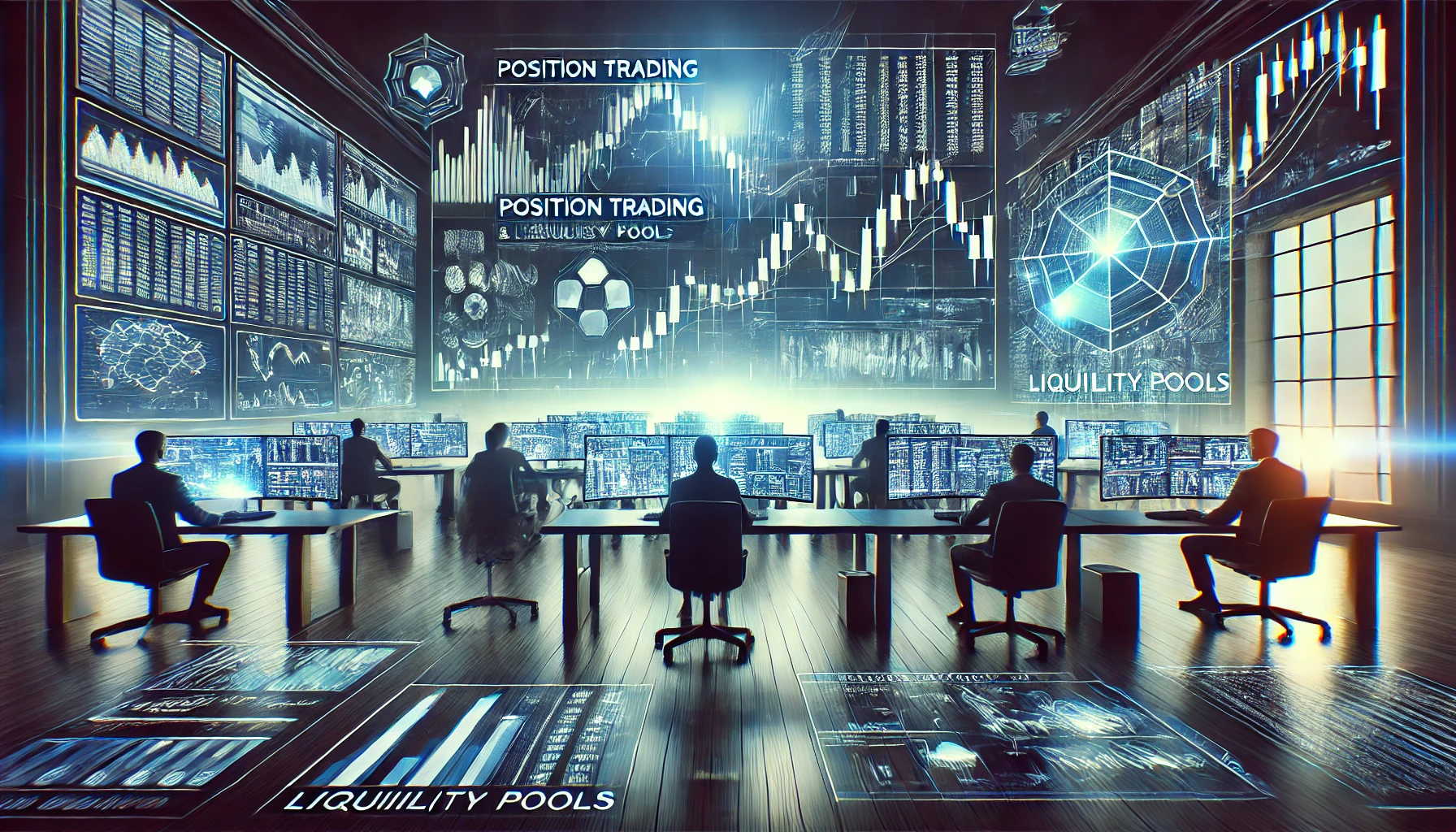Liquidity pool strategy for position traders