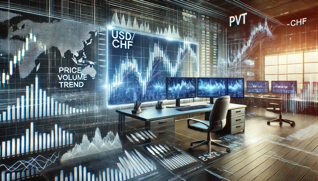 PVT trading technique for USD/CHF