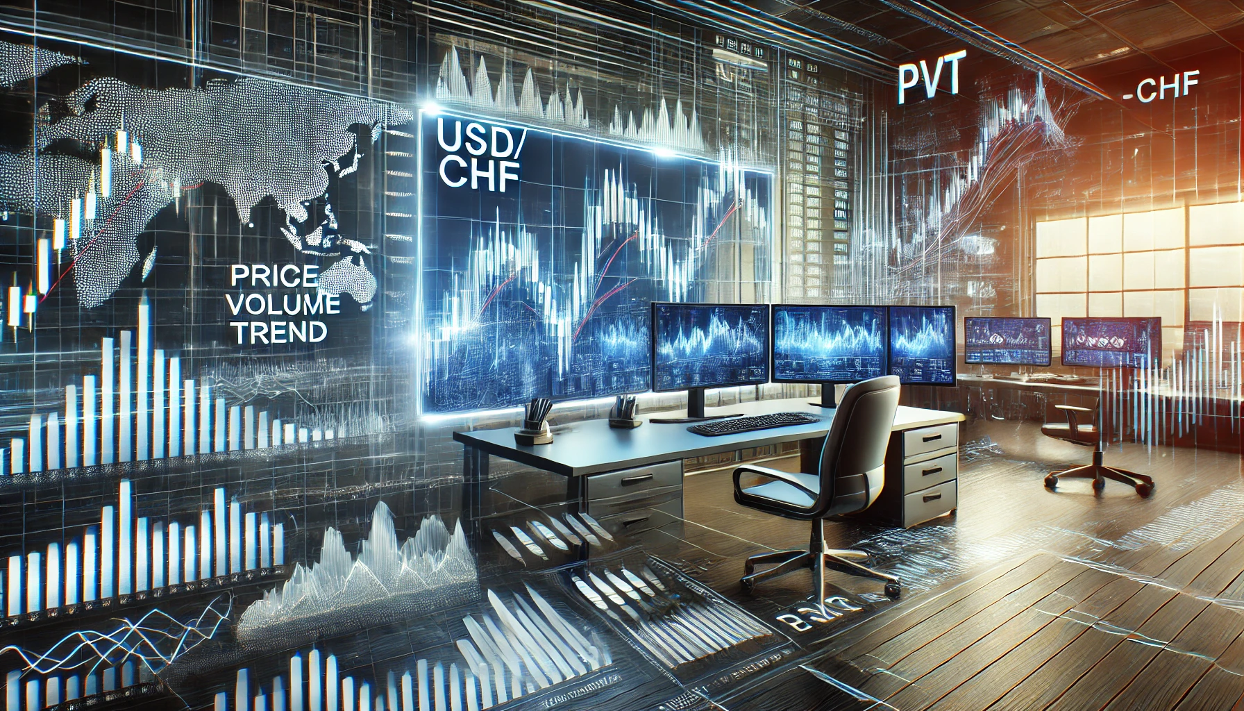 PVT trading technique for USD/CHF