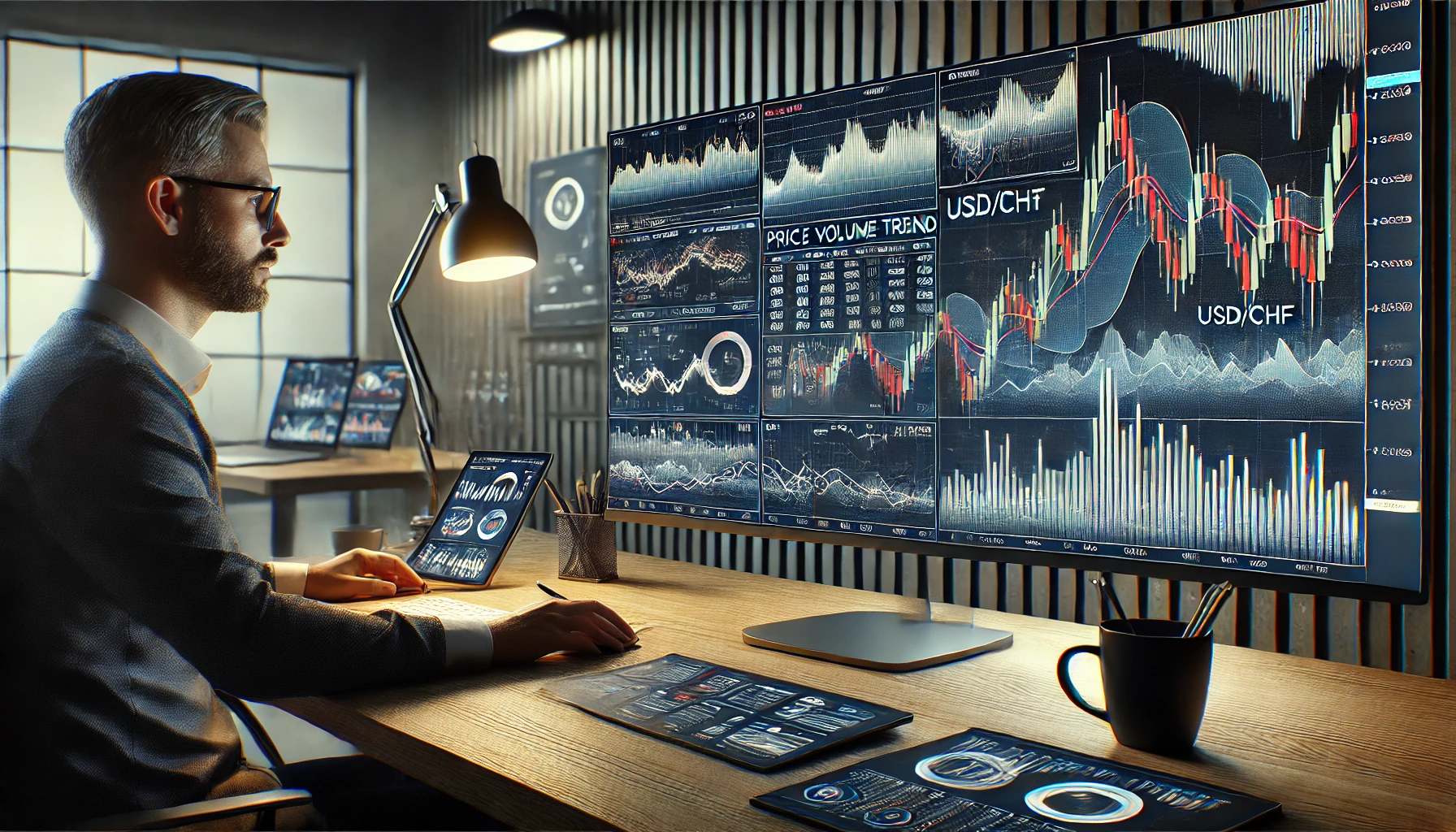 How to use Price Volume Trend for USD/CHF