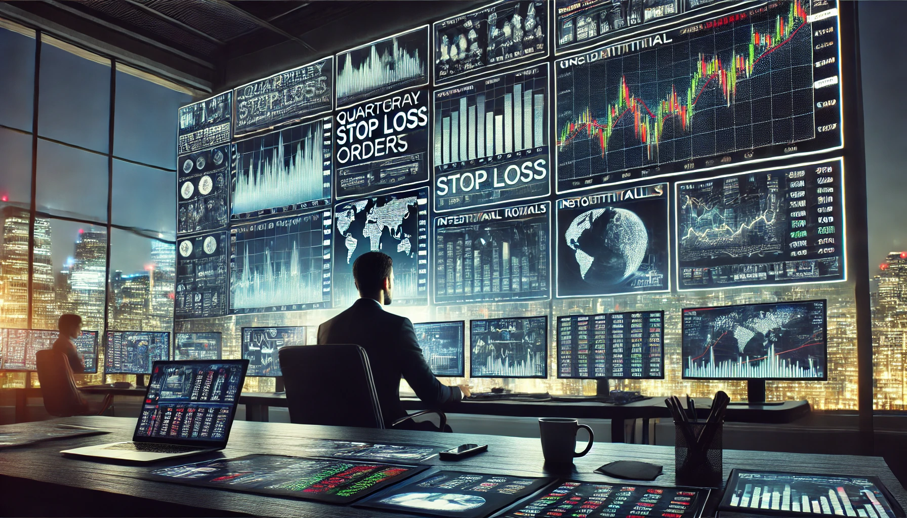 Quarterly stop loss placement strategy