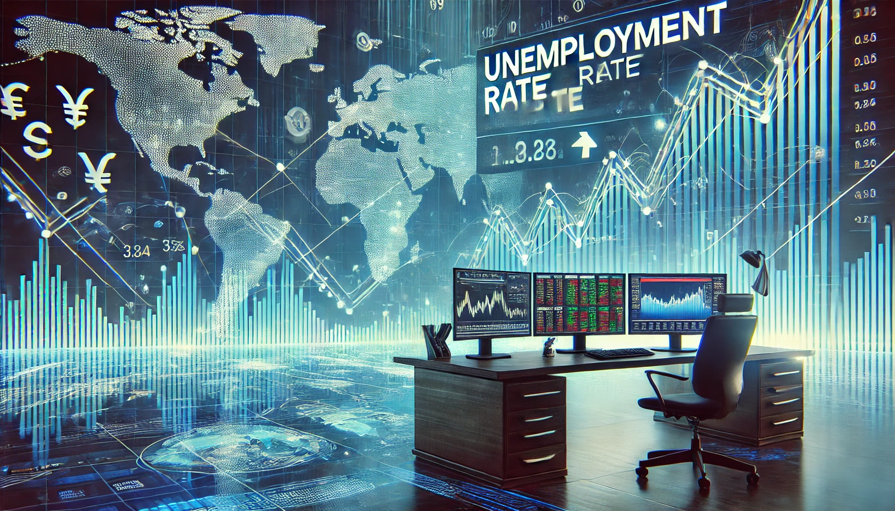 How unemployment rate affects ranging markets