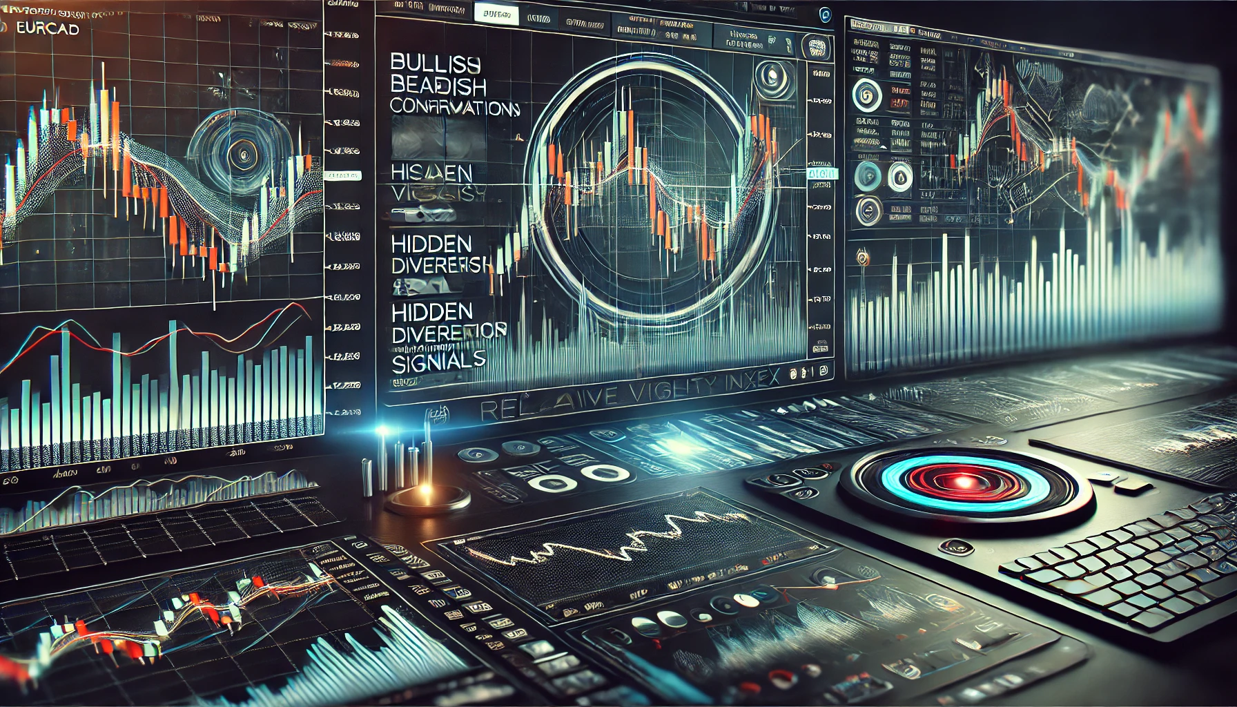 Relative Vigor Index strategy for EURCAD