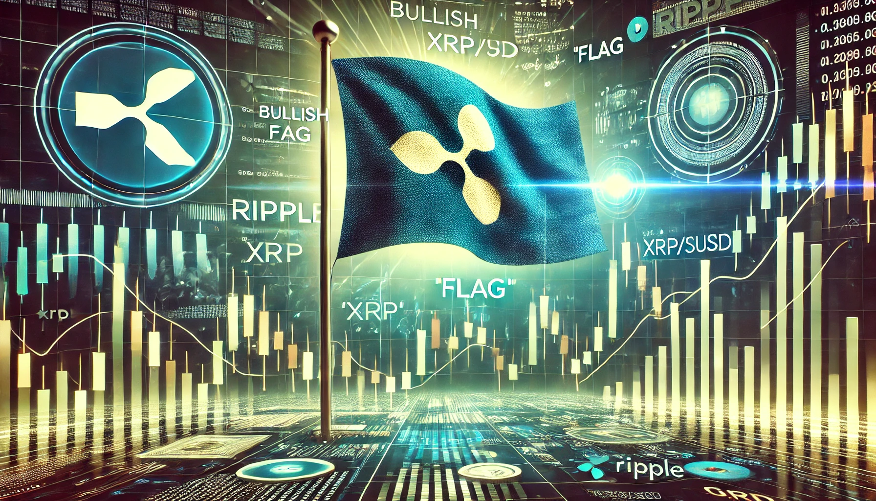 How to trade Ripple bullish flags