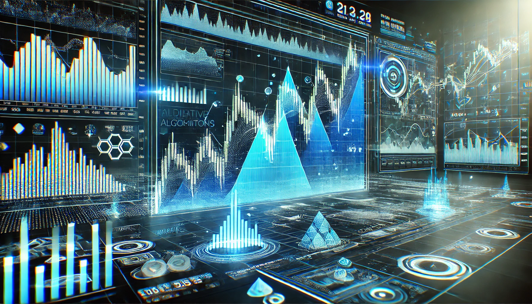 How to trade rising wedge with adaptive algorithms