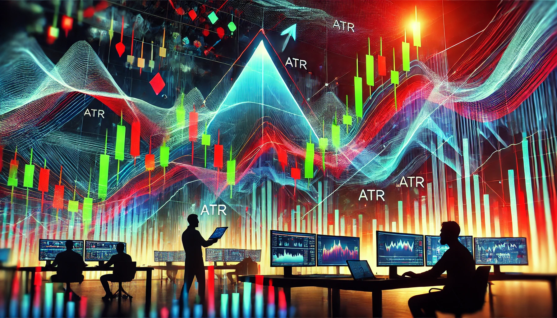 Rising wedge pattern analysis in volatile market