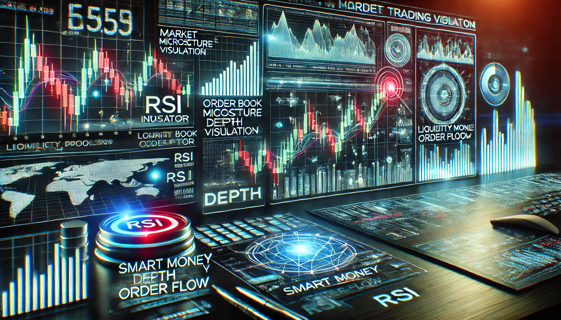 RSI trading with market microstructure